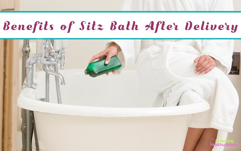sitz bath benefits for new mom