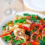 sesame ginger chicken salad