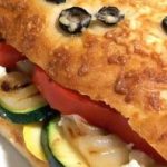 grilled vegetable sandwich
