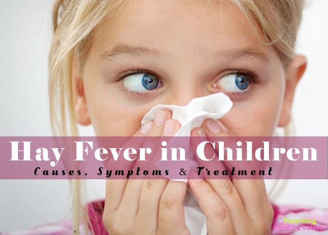 hay fever in children symptoms