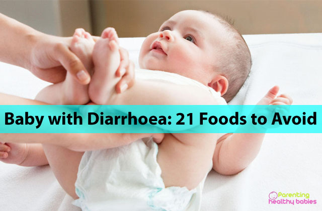 baby with diarrhoea