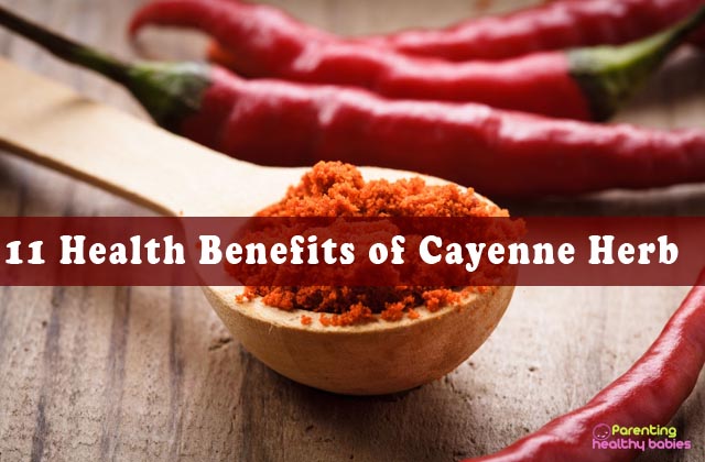 health benefits of cayenne herb