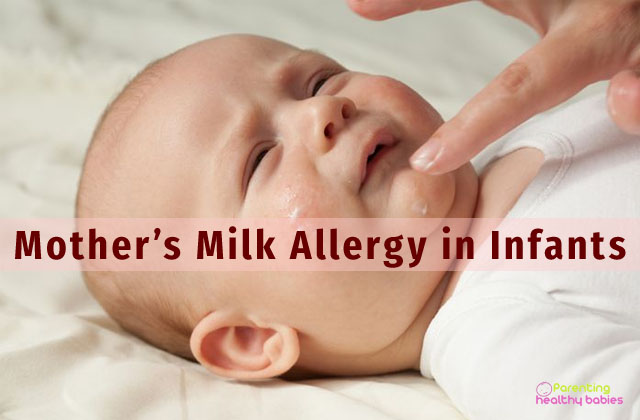 mother's milk allergy