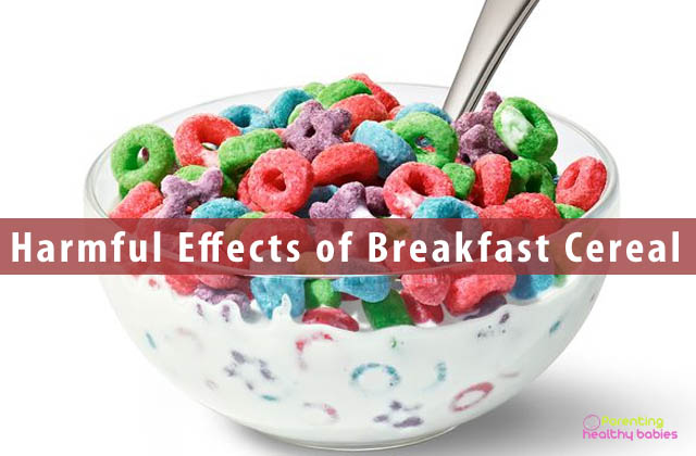 effects of breakfast cereal for kids