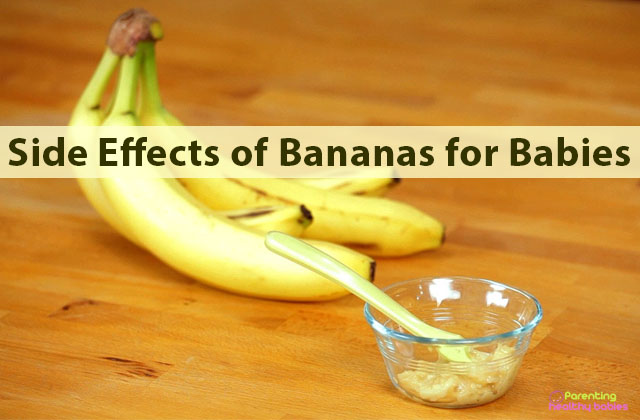 side effects of bananas for babies