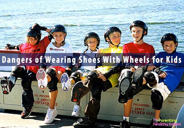 Dangers of Wearing Shoes With Wheels for Kids