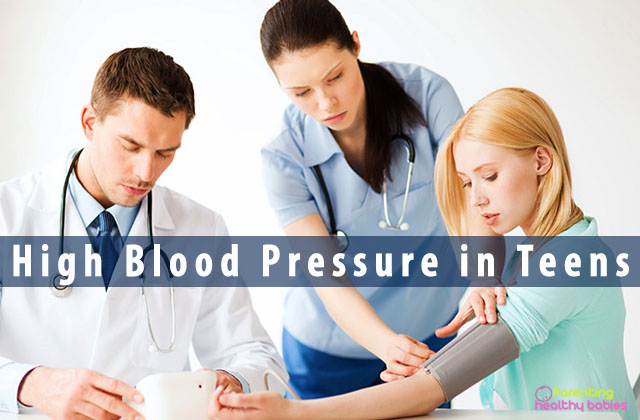 high blood pressure in teens