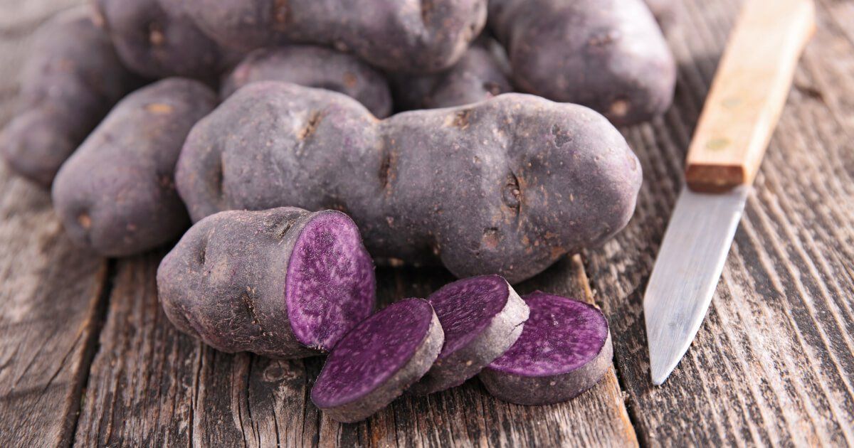 purple potatoes