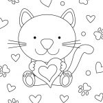 valentine coloring pages 10