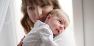 baby vomiting mucus