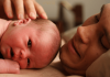 shaving baby head