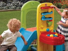 toddler slides and climbers