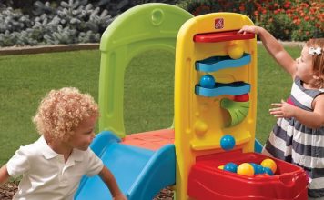 toddler slides and climbers