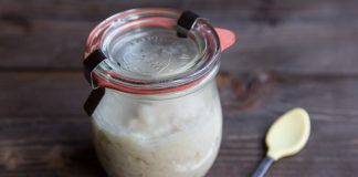rice cereal in bottle