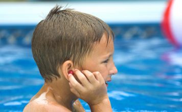 water in ear