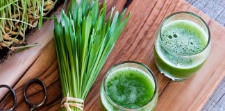 wheatgrass juice