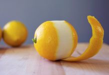 lemon peel