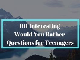 would you rather game questions