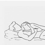 A couple sleeping peacefully