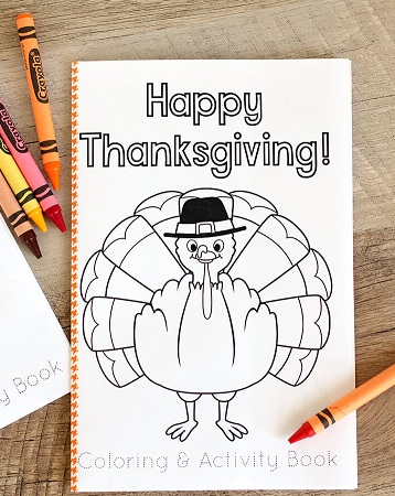 Thanksgiving Coloring Book
