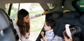 going out with kids