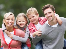 growing up in large family