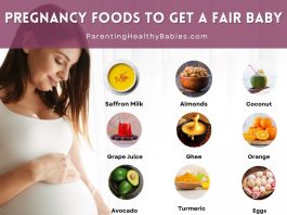pregnancy foods to get a fair baby