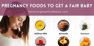 pregnancy foods to get a fair baby