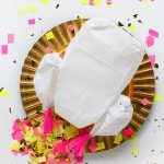 confetti stuffed paper turkey