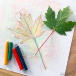 leaf rubbings