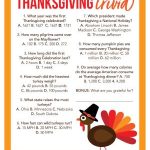 thanksgiving trivia