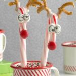 candy cone reindeer