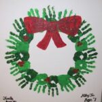 handprint wreath